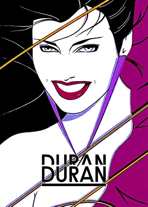 Duran Duran Poster Picture Metal Print Paint By Touch Reaction Displate