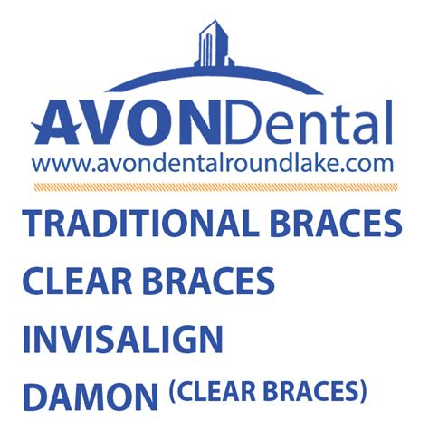 Braces Clear Braces Invisalign Avon Dental Round Lake Orthodontics