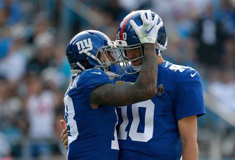 Eli Manning Reunites With Odell Beckham Jr And Giants Fans Are