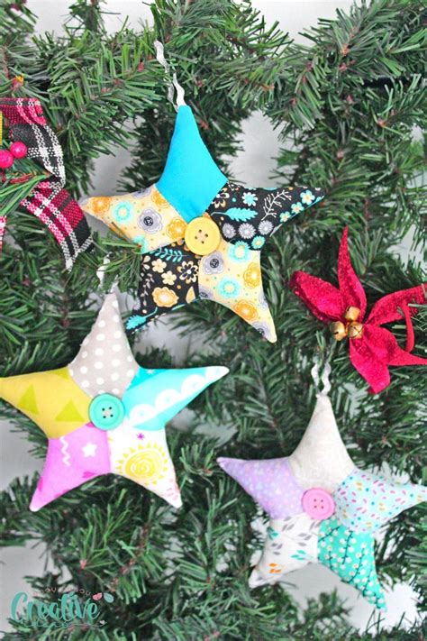 Patchwork Star Ornaments Sewing Pattern Patchwork Stars Star Etsy