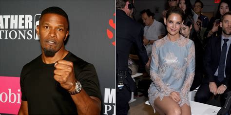 Katie Holmes Ex Jamie Foxx Spotted With Mystery Woman On Nd Birthday