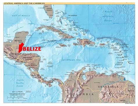 Where Is Belize Located Geography And Map Of Belize