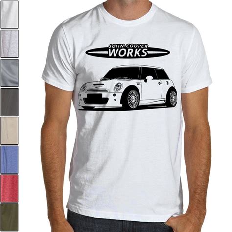 Mini Cooper R53 S Jcw Racing Soft Cotton T Shirt Multi Colors Etsy