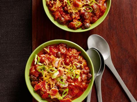 Cook beans a day in advance. Top Super Bowl Chili Recipes : Food Network | Food Network