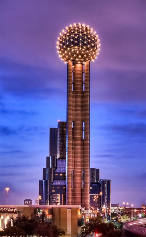 Reunion Tower Is A Monumental Building For Dallas Texas Take In The