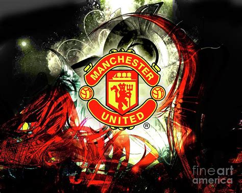 Manchester United Digital Art By Mamat Rahmat Pixels