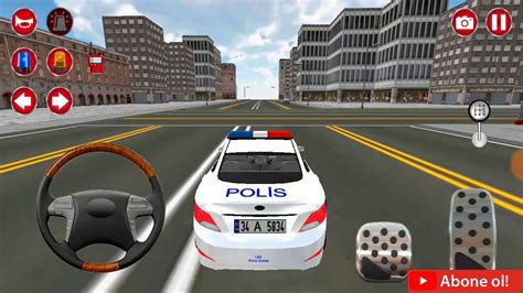 Çocuklara özel Polis Arabası Oyunueğlenceli Araba Yarışı Çocuklar Için