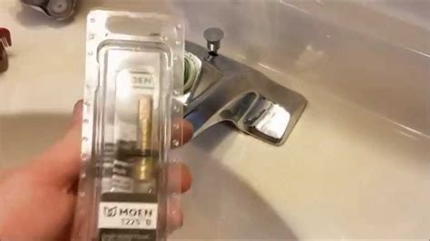 The high arc faucet would leak around the base for several hours after being shut off. How To Fix A Leaky Moen Faucet - YouTube