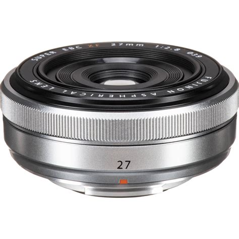 Fujifilm Xf 27mm F28 Lens Silver 16401581 Bandh Photo Video