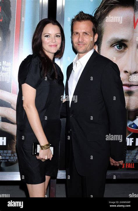 Jacinda Barrett And Gabriel Macht During The Ides Of March Los