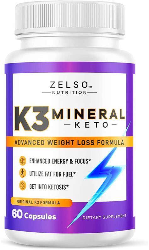 K3 Spark Mineral Pills By Zelso Nutrition Advanced K3spark Pill Formula For Men And Women