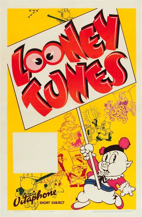 Tales From Weirdland — Vintage Looney Tunes One Sheets From The 1930s