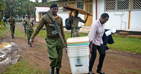 Kenyans Head To The Polls Amid Fears Of Violence Time