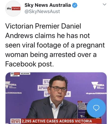 Jul 16, 2021 · a grinning daniel andrews brushed aside a heckler after they interrupted him during a press conference to tell him how much they loved him and hated rupert murdoch. Daniel Andrews tells press conference - today - that he ...