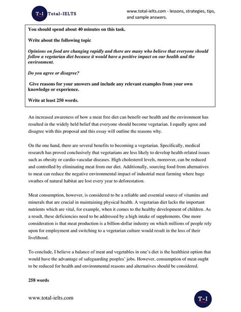 Ielts Writing Task 2 Agree Or Disagree Ielts Writing Essay