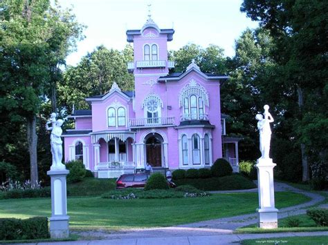 Great House Interior Pink House