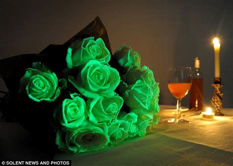 Or get a nail polish kit! Scientists create eerie glow-in-the-dark flowers in time ...