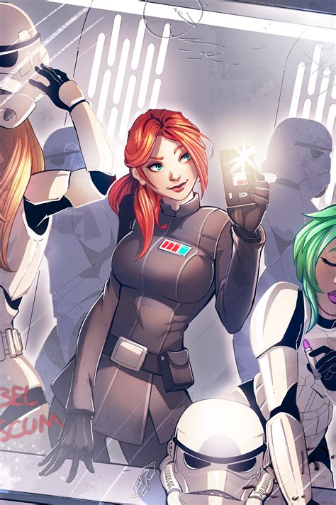Imperial Selfie By Lia Henson Anime Monster Characters Star Wars