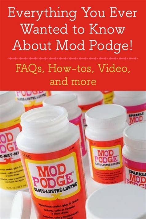 Learn How To Mod Podge For Beginners Mod Podge Rocks