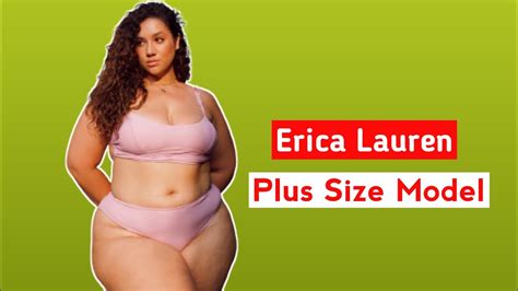 Erica Lauren Plus Size Model Fashion Nova Curve Erica Lauren Facts And Biography Youtube
