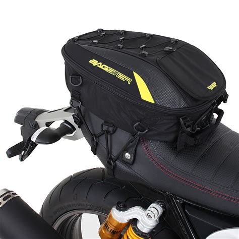 Motorcycle Tail Bag Bagster Spider 4899j 15 23 Liters Yellow