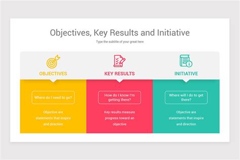 Okr Objectives And Key Results Powerpoint Template Nulivo Market