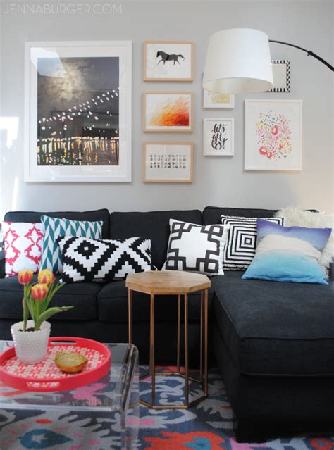 Living Room Makeover Reveal Jenna Burger Design Llc