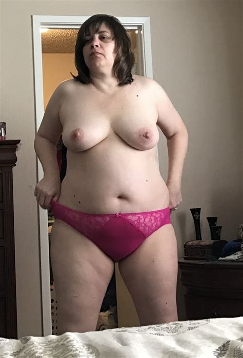 BBW Wife Sharon Pink Satin Panties 18 Photos XXX Porn Album 115775