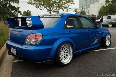 Blue Subaru Wrx Sti