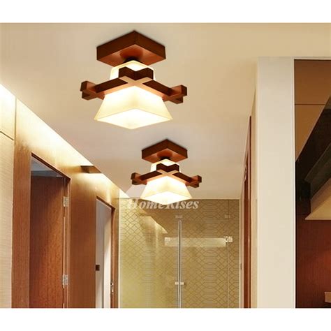 Solid Wood Ceiling Light Chinese Style Large Luxury 1 2 3 Lights