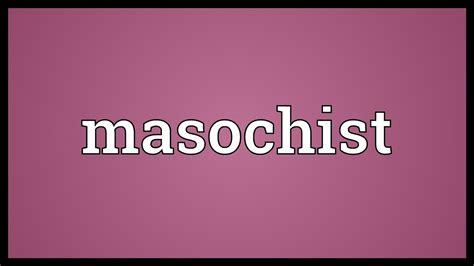 The Increasing Popularity Of Masochism Among Homosexual Men Sdlgbtn