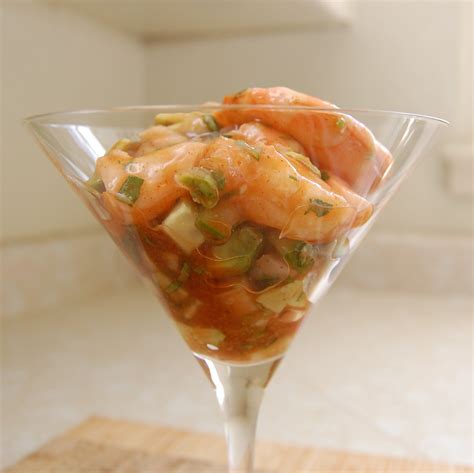 Watch our video above to see us. Feast: Shrimp Ceviche Cocktail