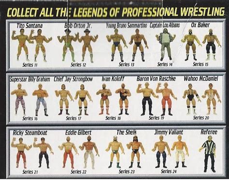 Professional Wrestlers 70s Collectibles Column Pro Wrestling