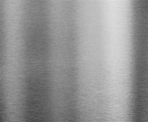 Brushed Silver Metal Plate Stock Photo Image Of Perfect 102779588