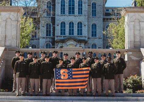Rotc Cadets Take Next Step In Serving Their Country — Syracuse University News