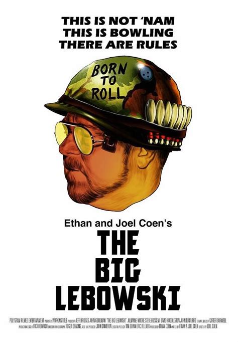 The Big Lebowski Poster By Jared Yamahata Rlebowski
