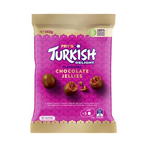 Buy Cadbury Frys Turkish Delight Chocolate Jellies 140g Coles