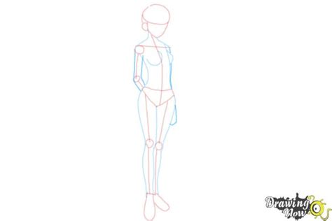 How To Draw A Manga Girl Body Step By Step Manga