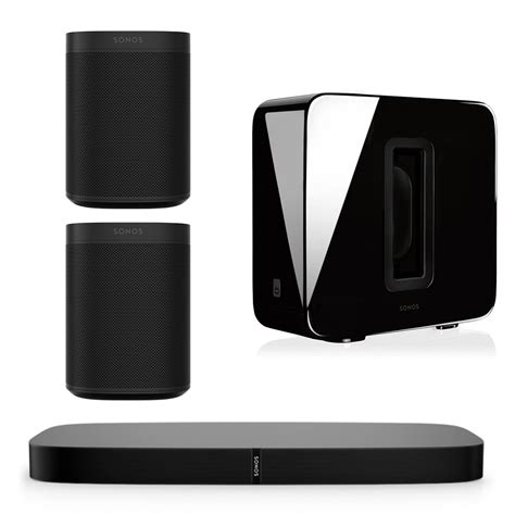 Sonos 51 Playbase Home Theater System With Sonos One Streaming