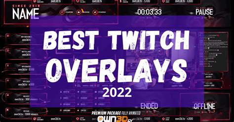 Best Twitch Overlays 2023