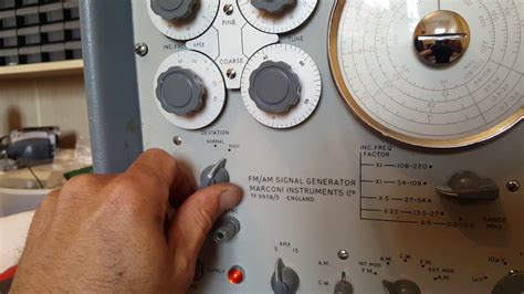 Marconi Tf995b Am Fm Signal Generator Youtube