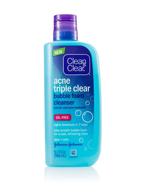 Acne Triple Clear® Bubble Foam Face Cleanser With Salicylic Acid