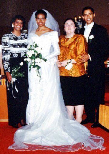 1992 Barack Obamas And Michelle Robinsons Wedding Roldschoolcool