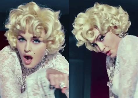 Madonna Is Still Obsessed With Marilyn Monroe In Give Me All Your Luvin