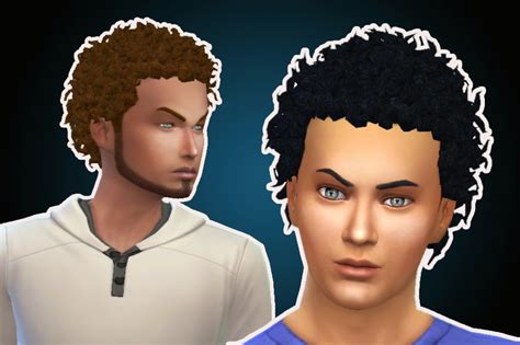 Mystufforigin Close Curls ~ Sims 4 Hairs