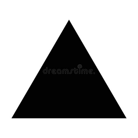 Triangle Shape Icon Vector Symbol For Creative Graphic Design Ui