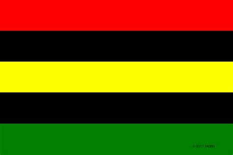 Global African Quad Flag A Visual Signifier Of African Related Matters