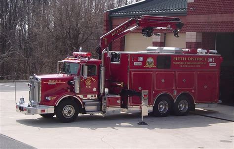 Apparatus Fifth District Fire Department Volunteer Firefighter