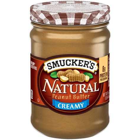 Natural Creamy Peanut Butter Smuckers