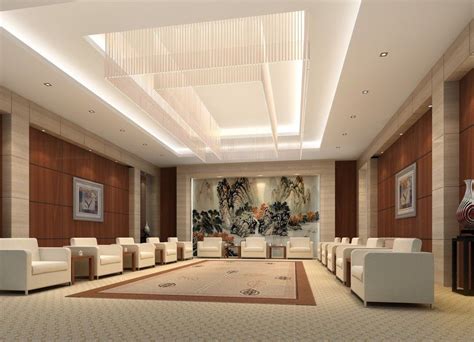 Vip Reception Room Interior Design Rendering 3d Renderings